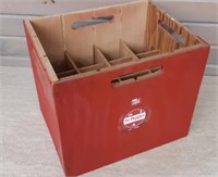 Dr. Pepper Wooden Bottle Crate