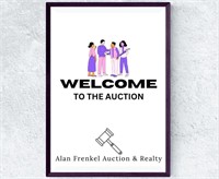WELCOME TO THE AUCTION