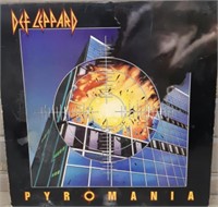Def Leppard PYROMANIA Record vinyl album