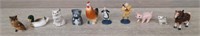 Small Lot of mostly ceramic animals