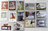 (14) AUTOGRAPHED BASEBALL CARDS