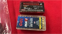 Winchester & CCI 22 Magnum