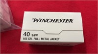 Winchester 40 Cal. S&W 165 GR.