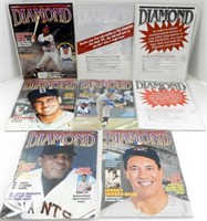 (8) THE DIAMOND BASEBALL MAGAZINES