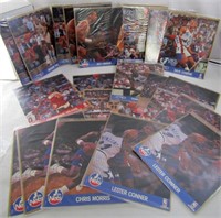 (24) 1991 HOOPS 8X10 ACTION PHOTOS - SEALED