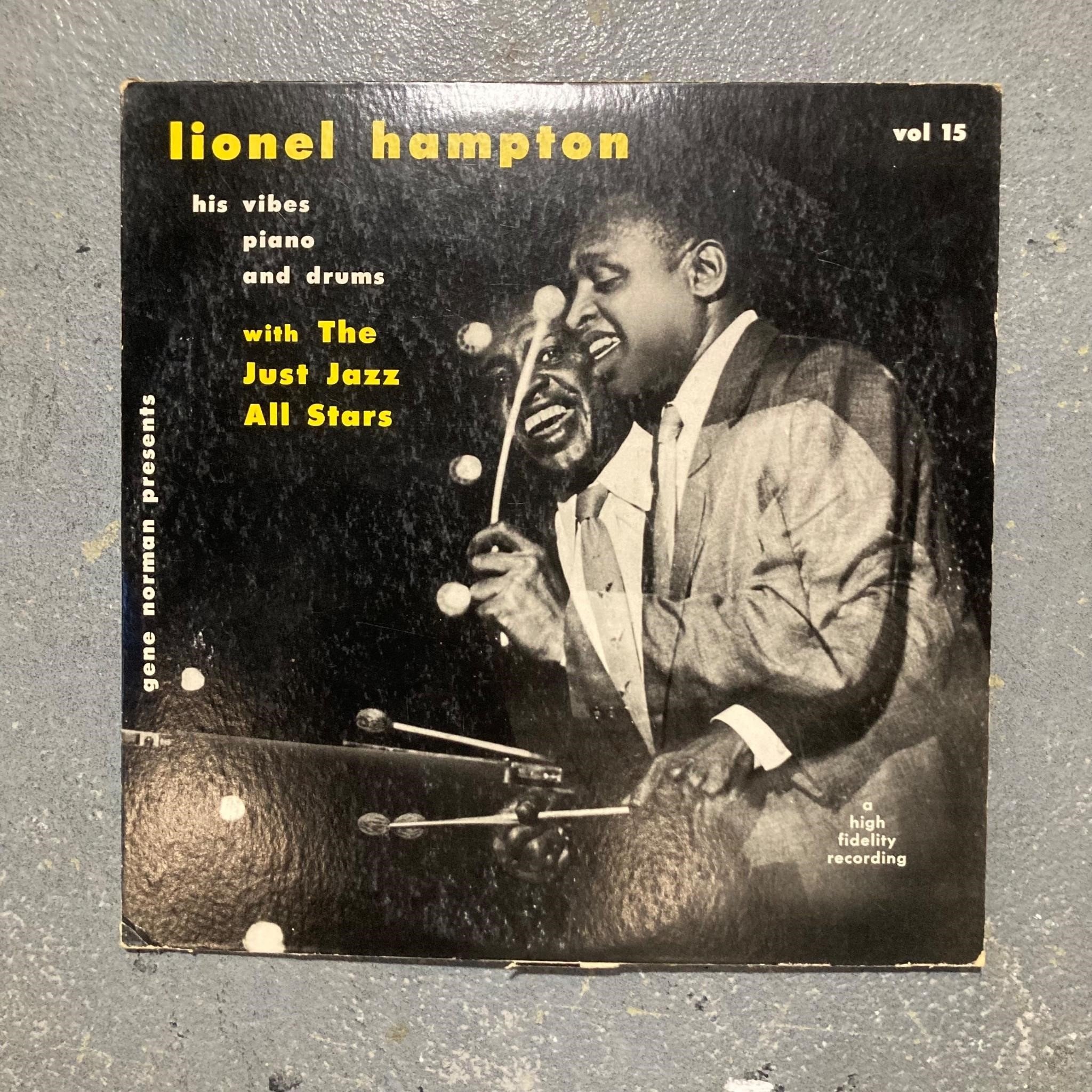 Lionel Hampton - Vibes Piano Drums Record LP