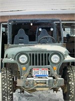 1950s Willy's Military Jeep M38A1