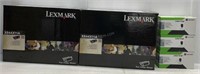 Lot of 5 Lexmark Print Cartridges - NEW $1825