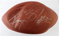 UNIDENTIFIED AUTOGRAPHED FOOTBALL