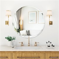 $40  16in Rectangle Bathroom Mirror  Beveled Edge