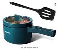 Electric Hot Pot, 1.8L Non-Stick Sauté Pan