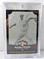 MARK PRIOR YELLOW PRINTING PLATE