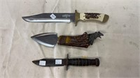 Assorted Hunting Knives