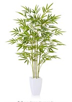 4FT Artificial Bamboo Tree Potted Fake