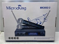 MicrocKing Wireless Microphone System - NEW