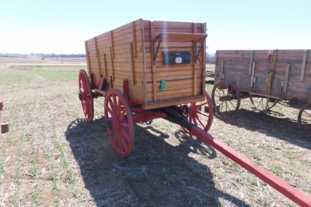 High Wheel Wagon Triple Box