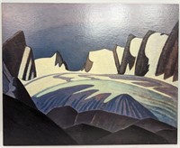 "Mount Robson" Lithograph Recreation