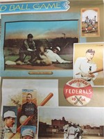 Fantastic Old Baseball Poster