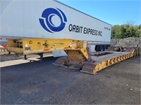 2000 50' Tri Axle Lowboy Goose Neck Trailer