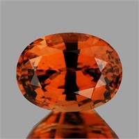 Natural Mandarin Orange Spessartite Garnet  {Flawl