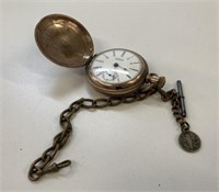 Antique American Waltham Hunter Pocket Watch