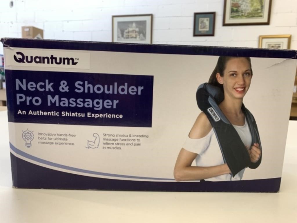 New Quantum Neck & Shoulder Pro Massager