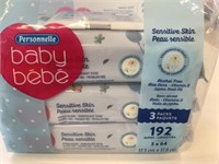 Personnelle Baby Sensitive Skin Wipes