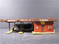 1st Bank Drive Thru for your Train Layout