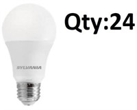 Case of 24 Sylvania A19 LED Light Bulbs - NEW