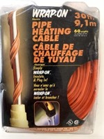 New Wrap On 30ft Electric Pipe Heating Cable