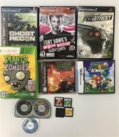 13 Assorted Gaming System Games