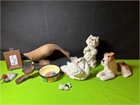 Ducks & Dogs Wood, Ceramic, Sandicast