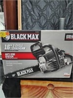 New 16 in Black Max Chainsaw