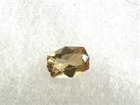 Natural Fancy  Golden Yellow Citrine 7.42 Cts [Fla