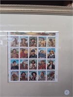 Scott #2869 Legends of the West Framed (re-issue)