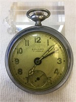 Rare 1930s Pocket Watch / Alarm Clock