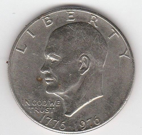 1976 P US Eisenhower Dollar Coin Type II