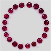 Natural Red Ruby 20 Pcs