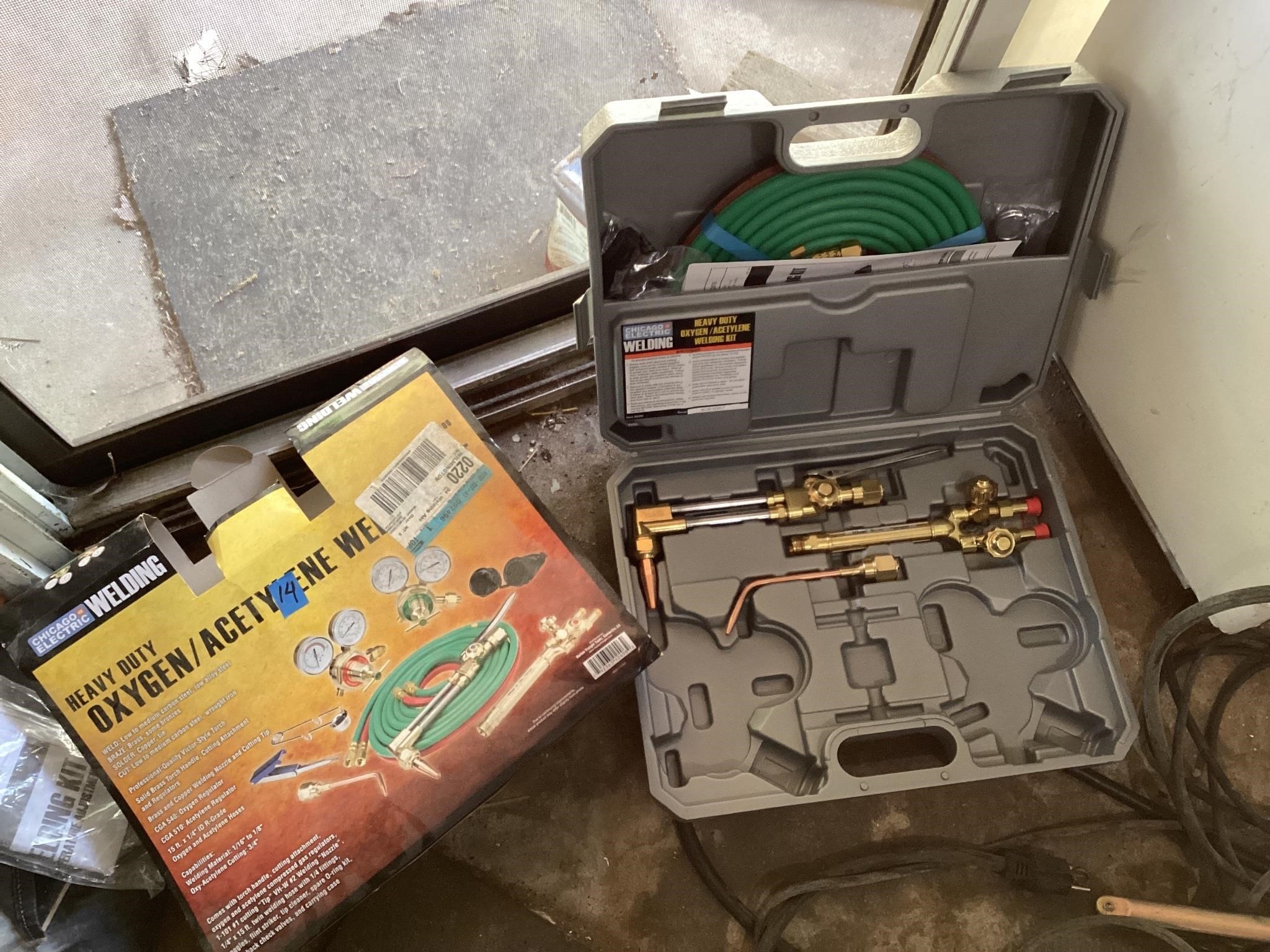 Chicago Electric HD welding kit, as is