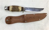 9" Wildcat Germany Fixed Blade Knife/ sheath