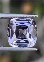 Natural Cushion Purple Spinel 4.17 Cts - Certified