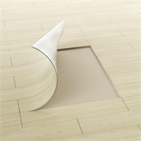 23.7x197 Vinyl Floor Tile, Rice Maple
