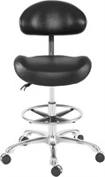 $140  Drafting Chair Tall Stool, Adjustable, Home