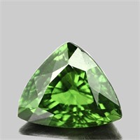 Natural Trillion Green Sapphire 1.16 Cts {Flawless