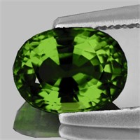Natural Top Green Sapphire 1.78 Cts  {Flawless-VVS