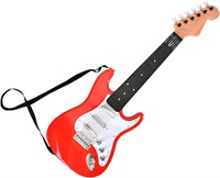 26 Inch Guitar Toy for Kids, Red - 25 inches