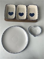 Heart dishes
