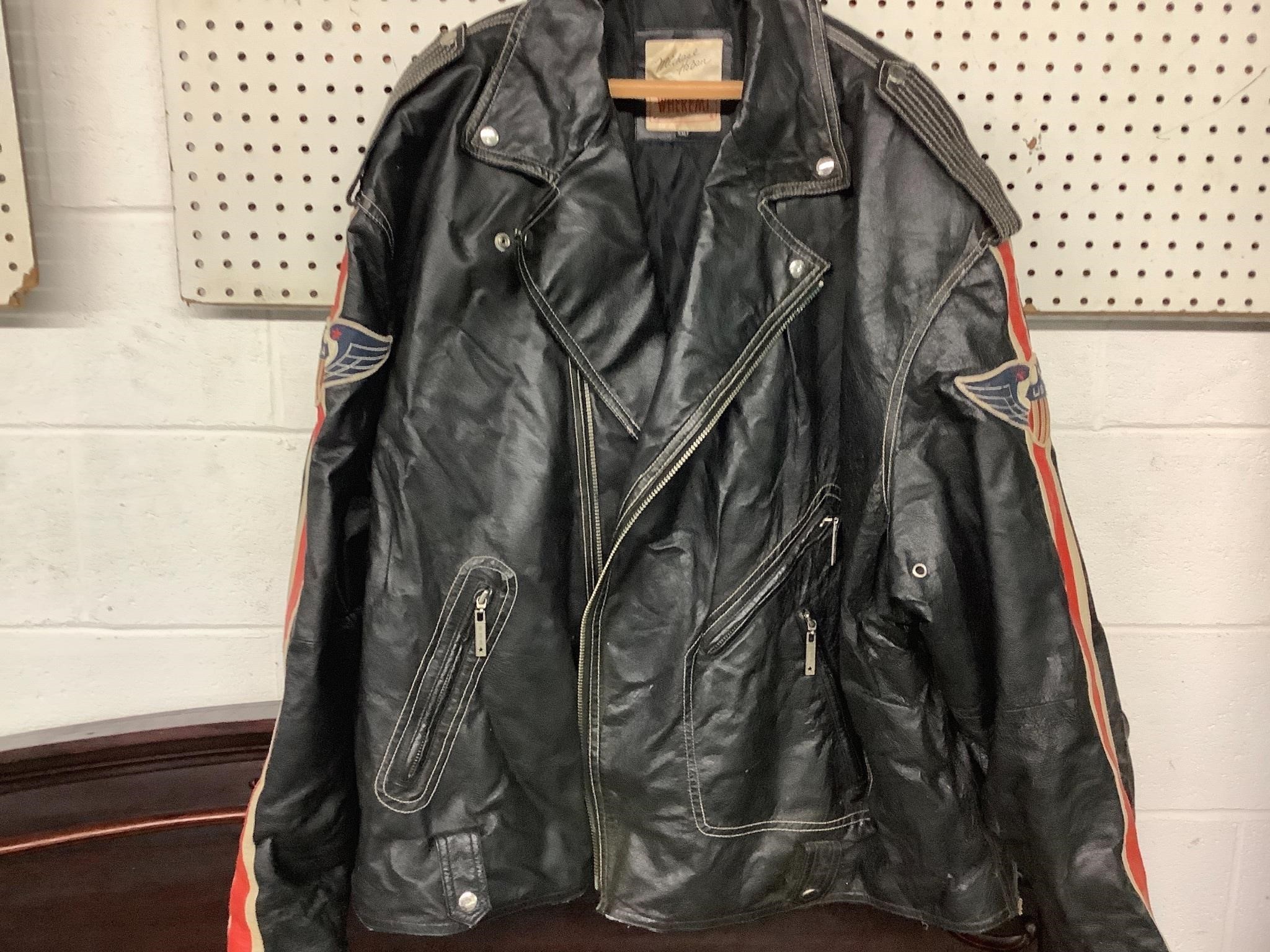 Leather jacket  ( 5xl )