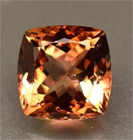 Natural Imperial Champagne Topaz 12.60 Cts - VVS