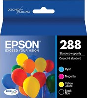 EPSON 288 DURABrite Black & Color Pack
